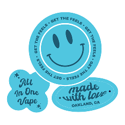 feels brand sticker