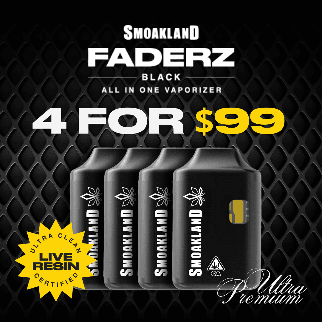 4 Black Live Resin Vapes