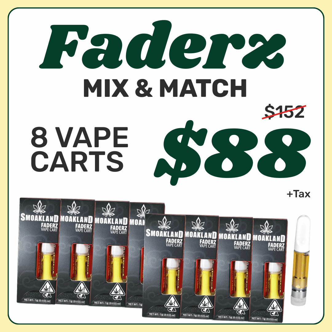 8 Faderz Vape Carts
