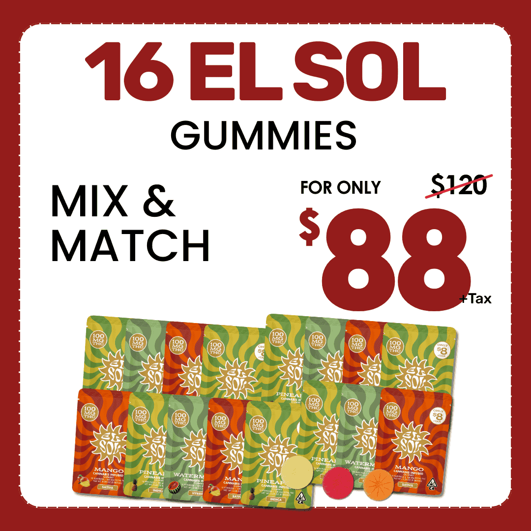 16 El Sol Gummies