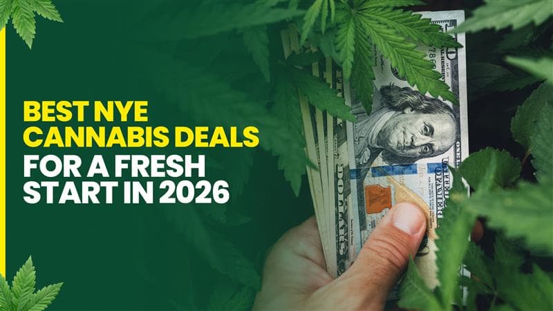 Best NYE Cannabis Deals for a Fresh Start in 2026