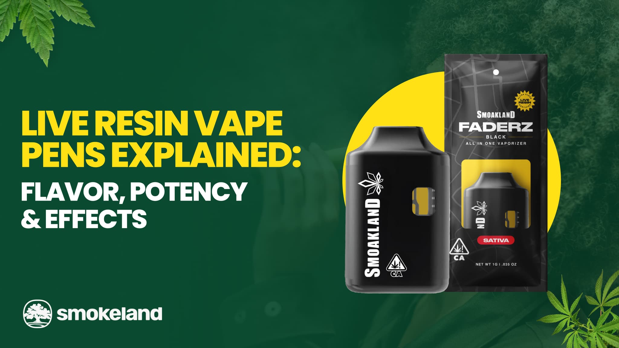 Live Resin Vape Pens Explained: Flavor, Potency & Effects