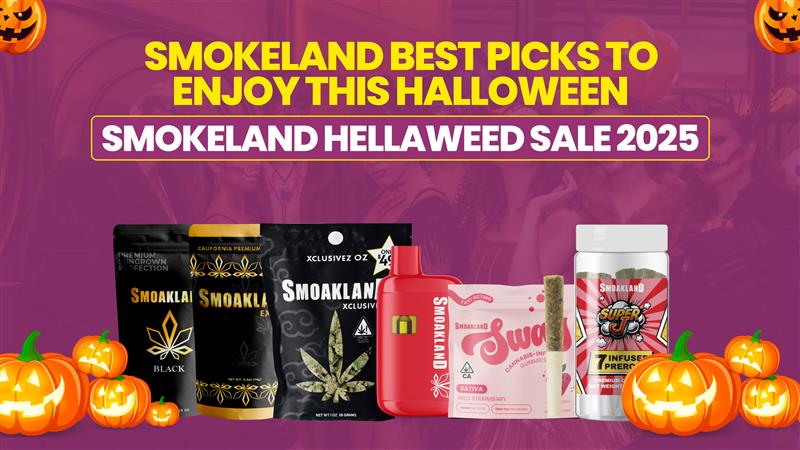 Smokeland’s best picks to enjoy this Halloween | Smokeland Hellaweed Sale 2025