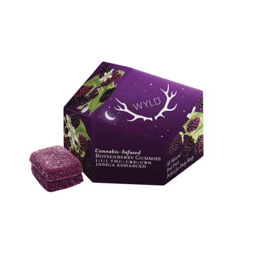 Wyld Boysenberry - Indica Enhanced - 100mg